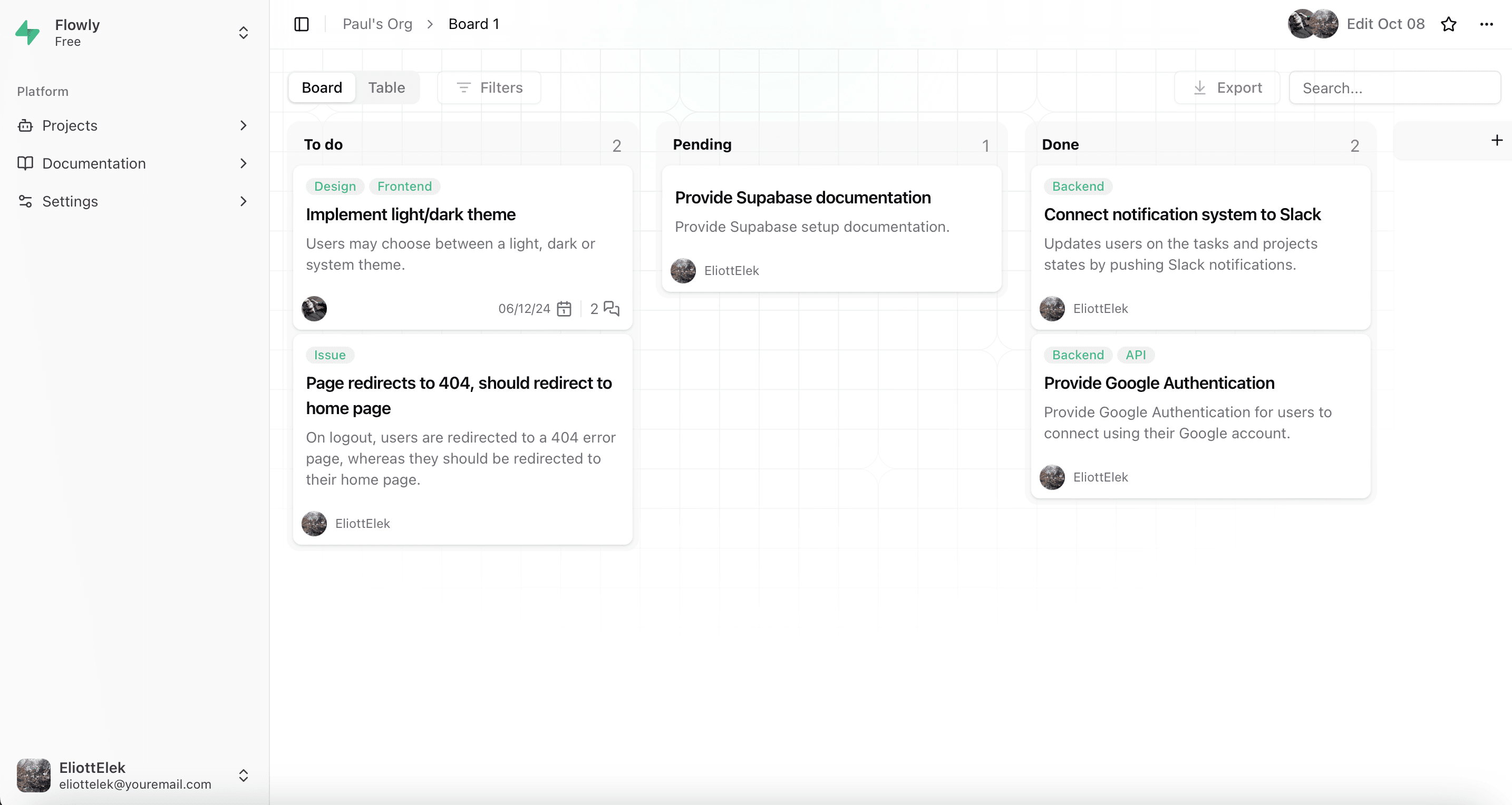 App screenshot